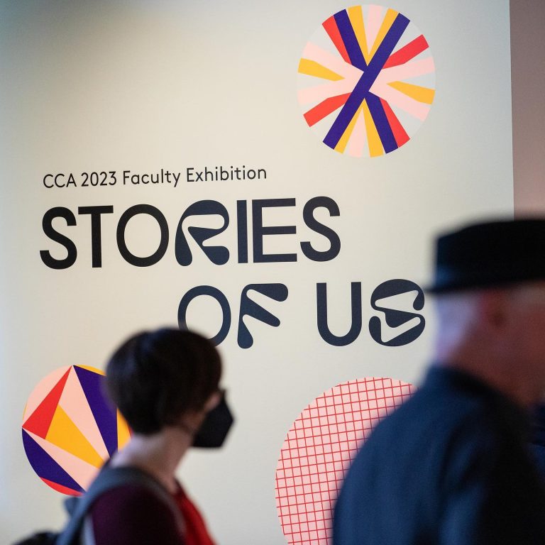 California College of the Arts: branding y campaña para exposición cultural